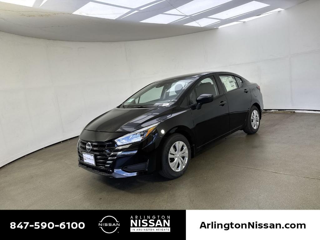 new 2025 Nissan Versa car, priced at $19,214