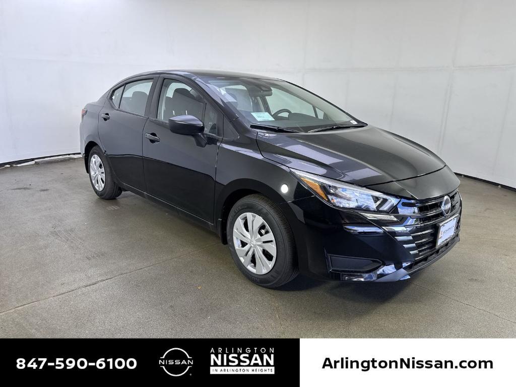 new 2025 Nissan Versa car, priced at $19,214