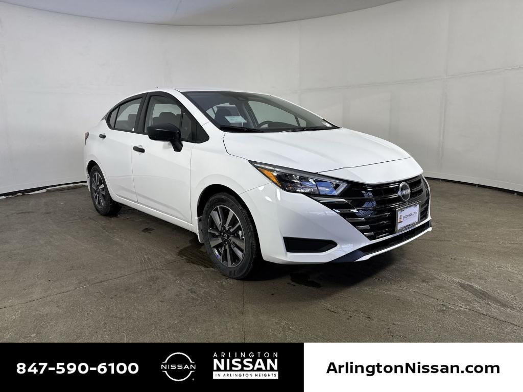 new 2025 Nissan Versa car, priced at $20,338