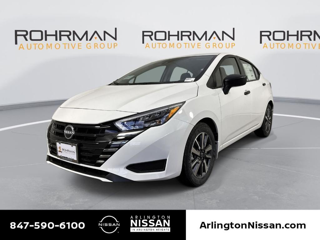 new 2025 Nissan Versa car, priced at $20,338