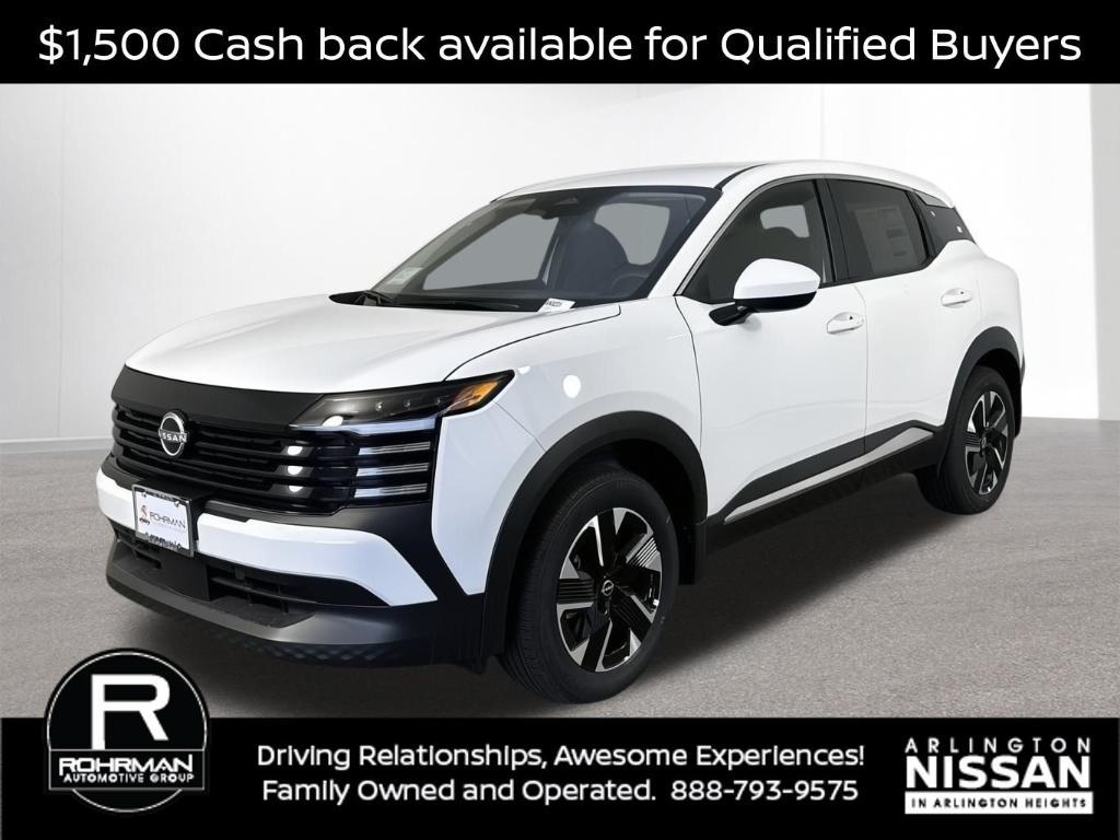 new 2025 Nissan Kicks car, priced at $25,055
