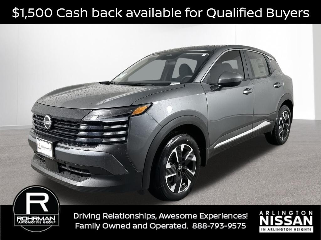 new 2025 Nissan Kicks car, priced at $25,055