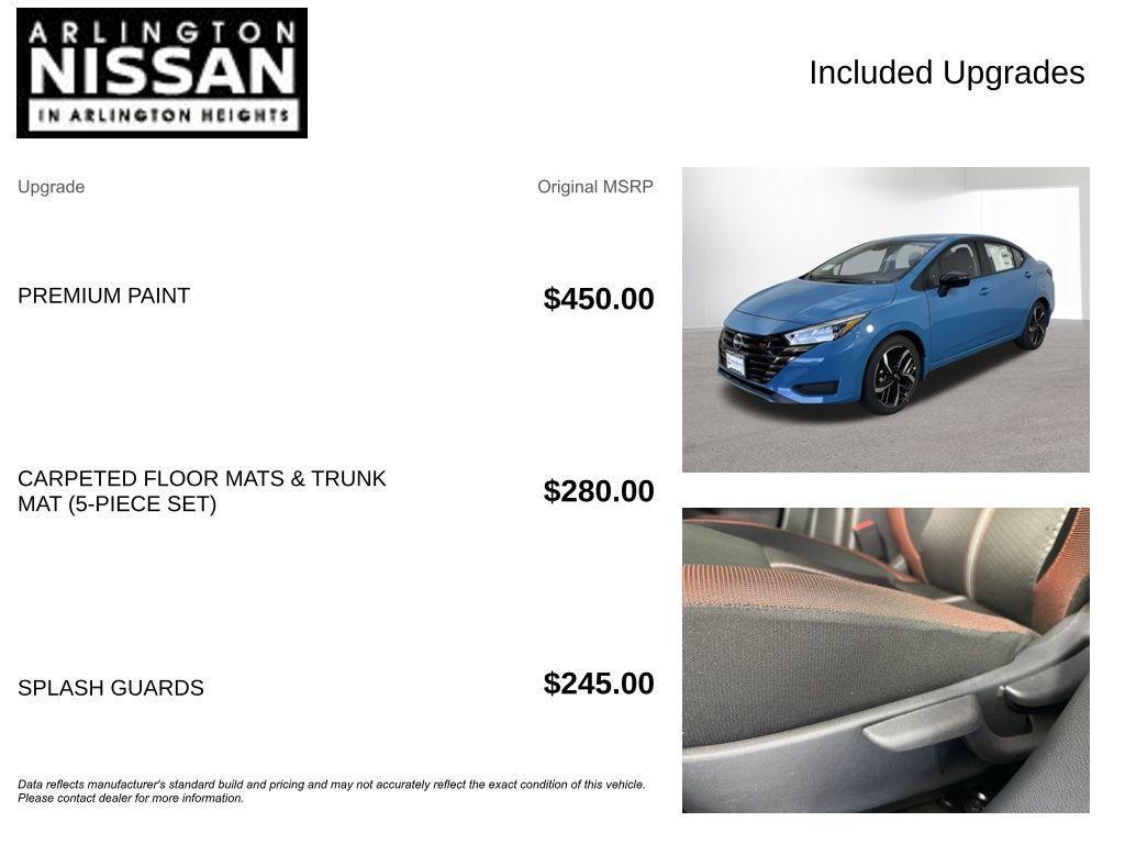 new 2025 Nissan Versa car, priced at $19,080
