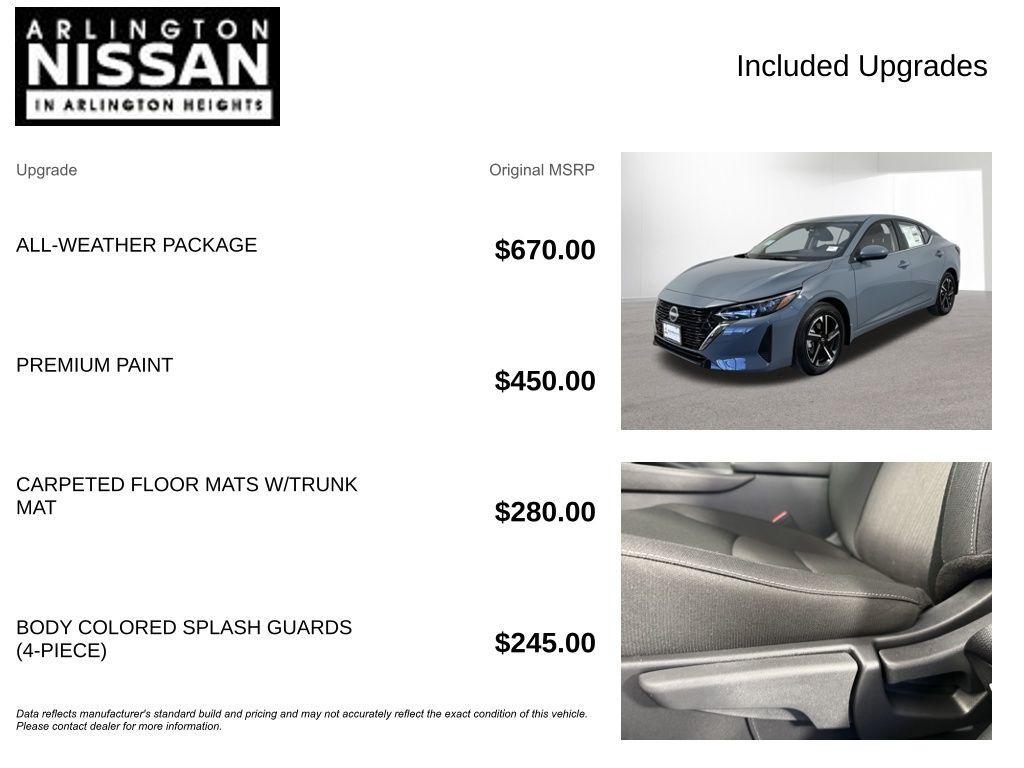 new 2025 Nissan Sentra car, priced at $21,081