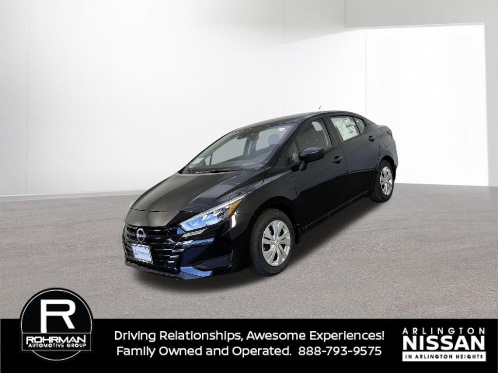 new 2025 Nissan Versa car, priced at $20,208