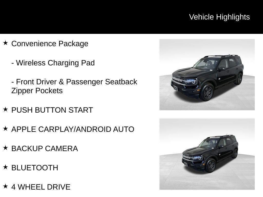 used 2022 Ford Bronco Sport car, priced at $24,926