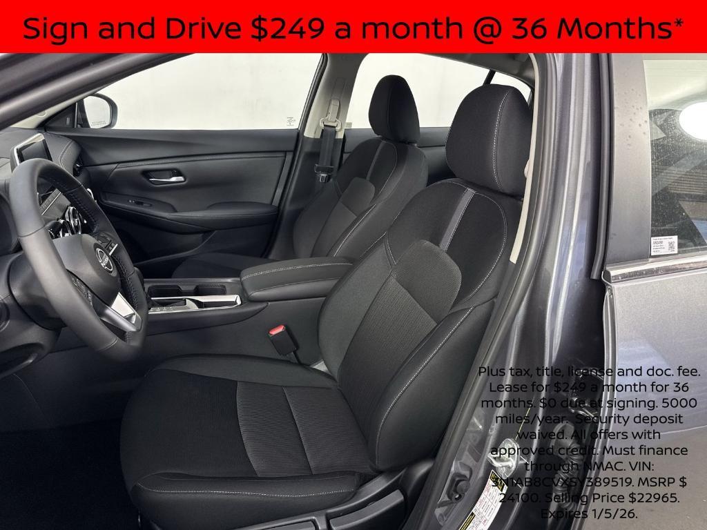 new 2025 Nissan Sentra car, priced at $20,254