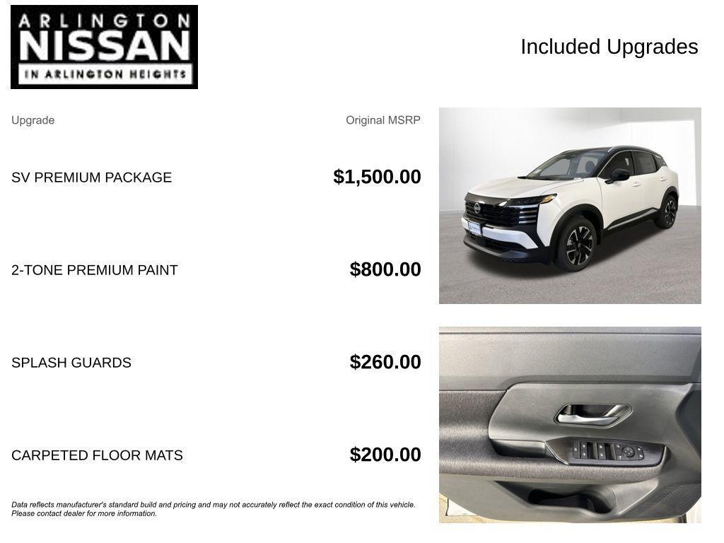 new 2025 Nissan Kicks car, priced at $26,879