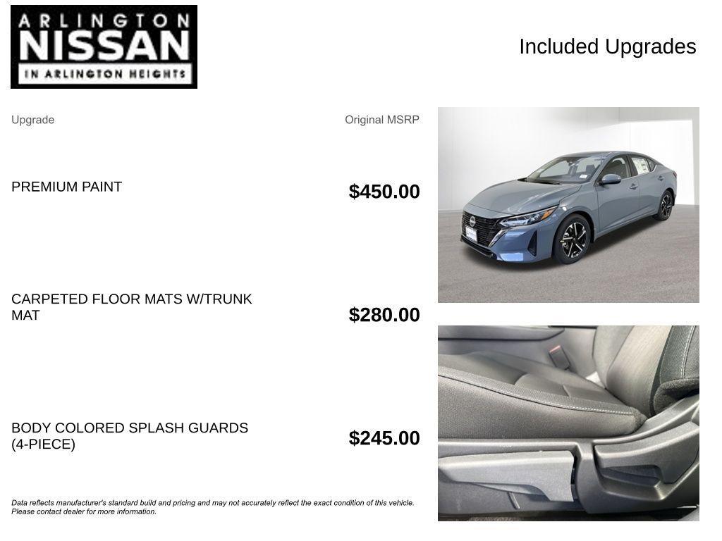 new 2025 Nissan Sentra car, priced at $20,434