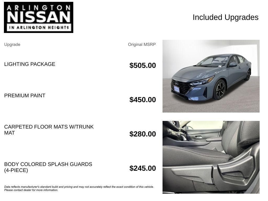 new 2025 Nissan Sentra car, priced at $20,812