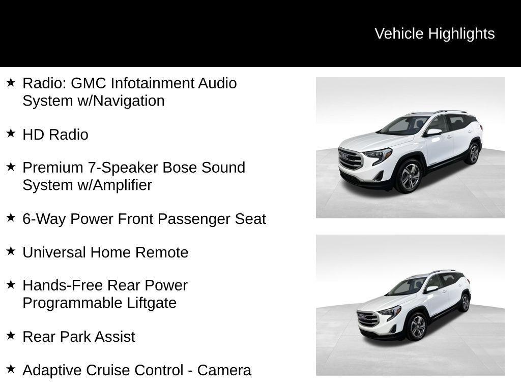 used 2020 GMC Terrain car, priced at $20,326