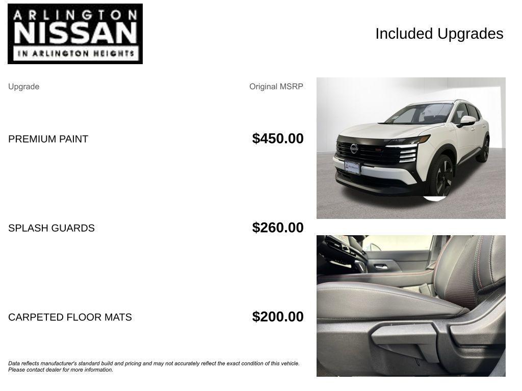 new 2025 Nissan Kicks car, priced at $23,819