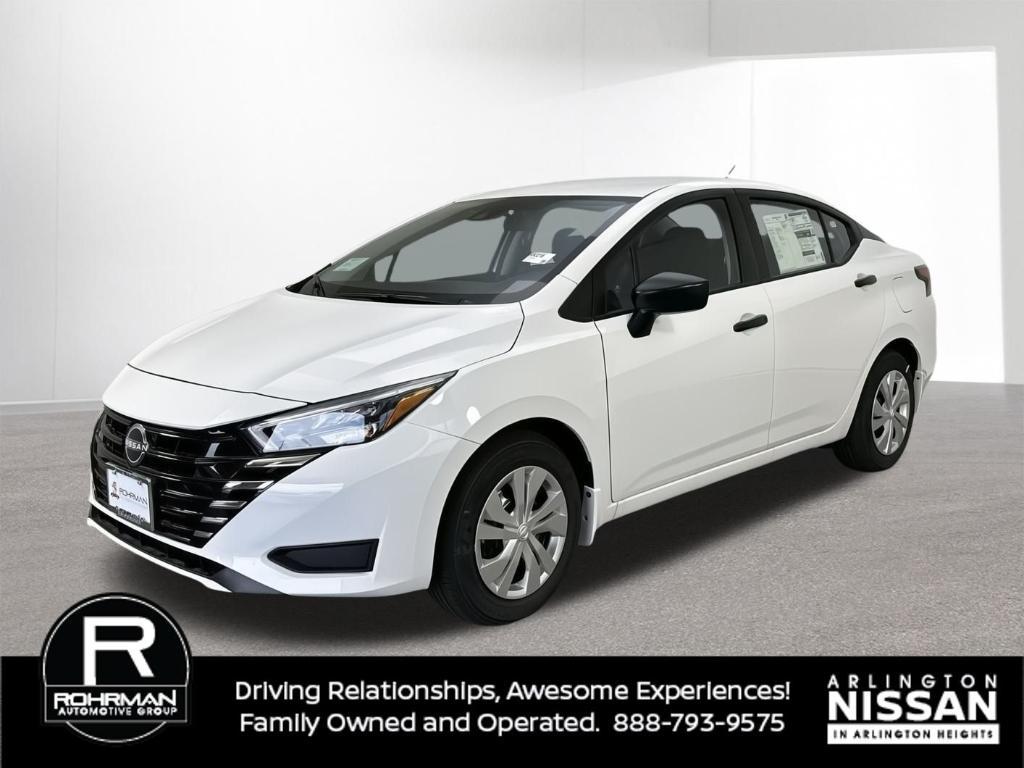 new 2025 Nissan Versa car, priced at $20,208
