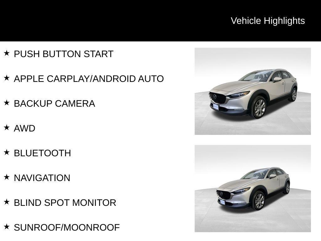used 2022 Mazda CX-30 car, priced at $24,326