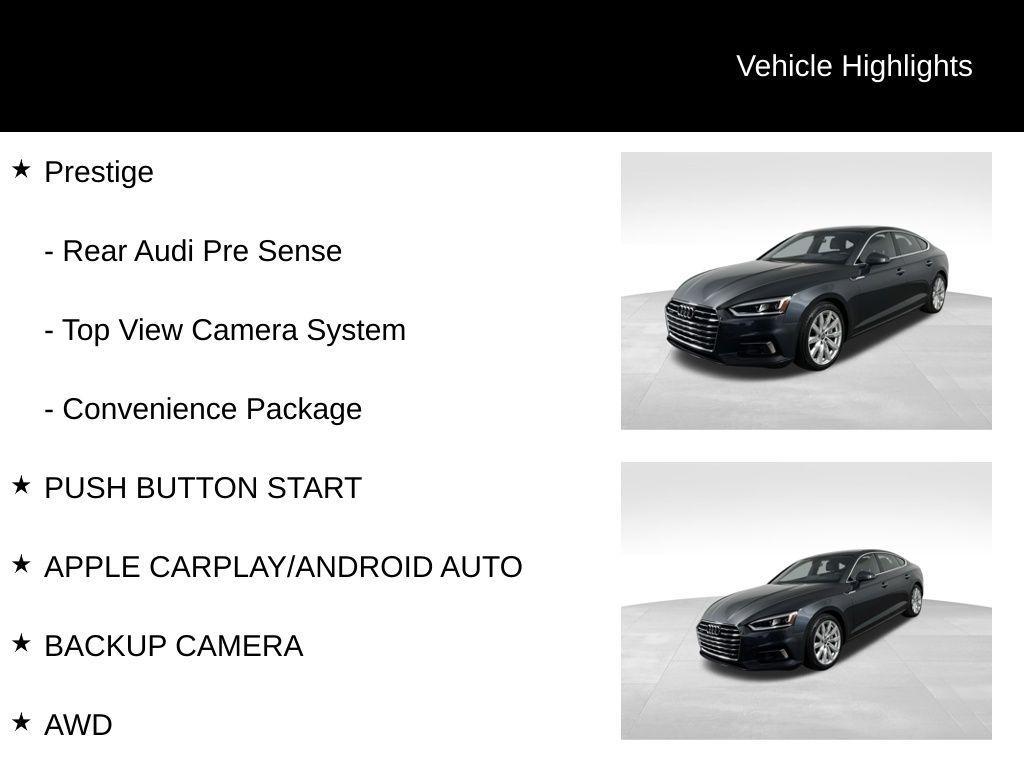 used 2018 Audi A5 car, priced at $24,526