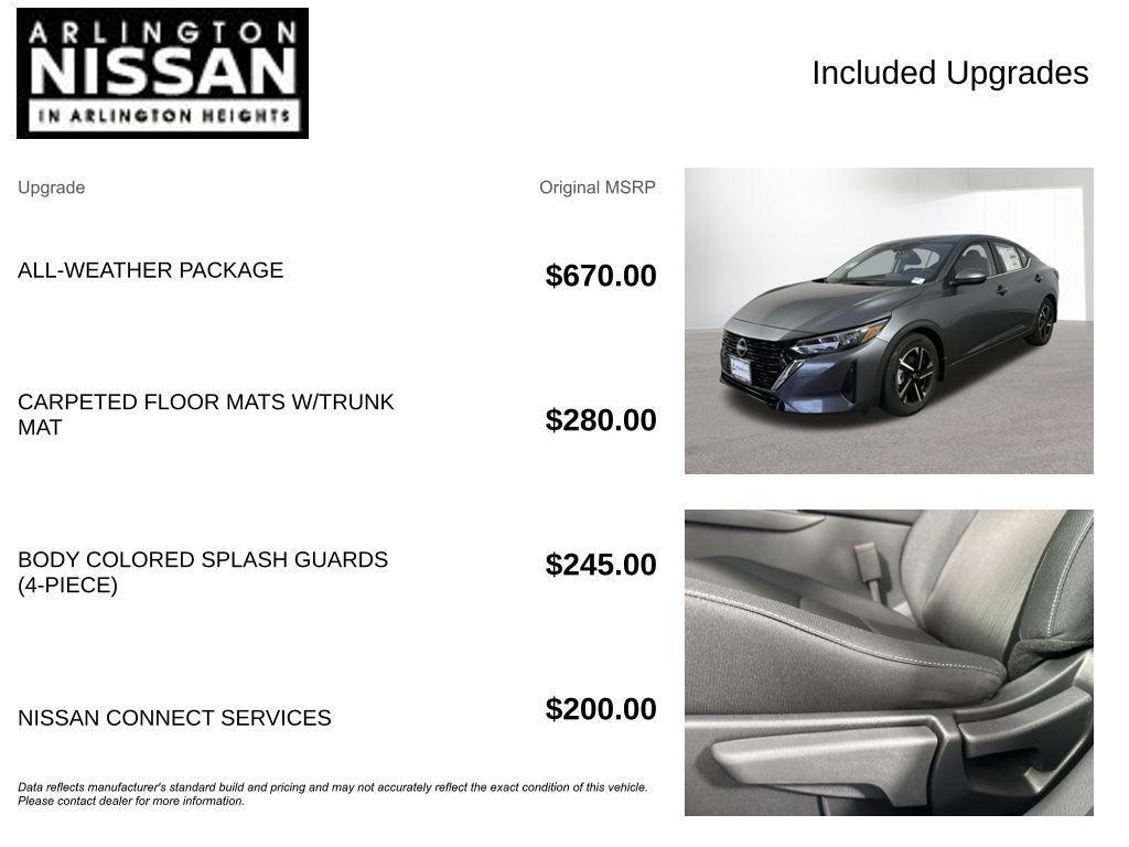 new 2025 Nissan Sentra car, priced at $20,754