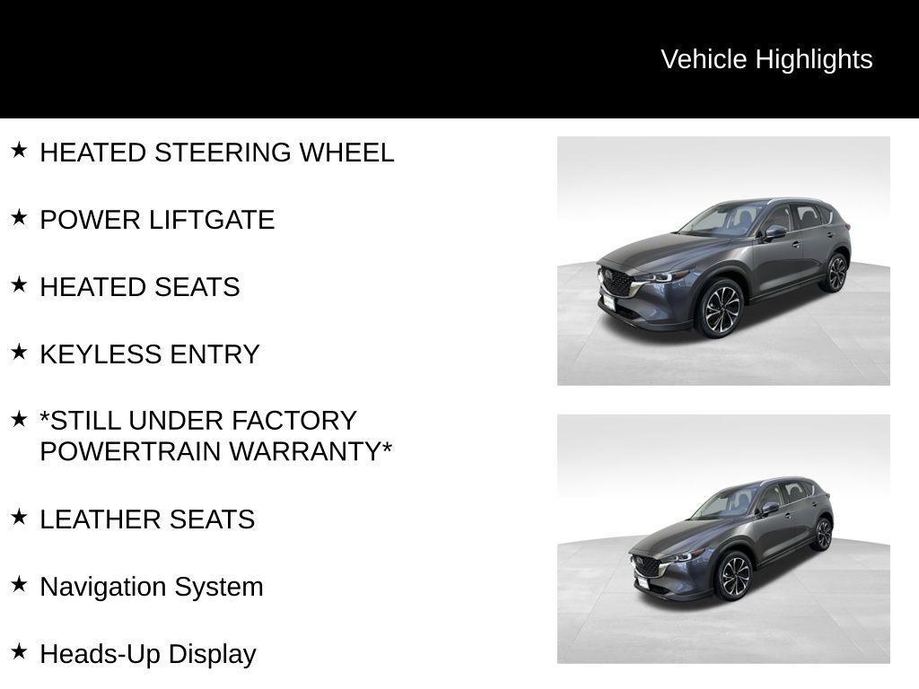 used 2022 Mazda CX-5 car, priced at $25,926