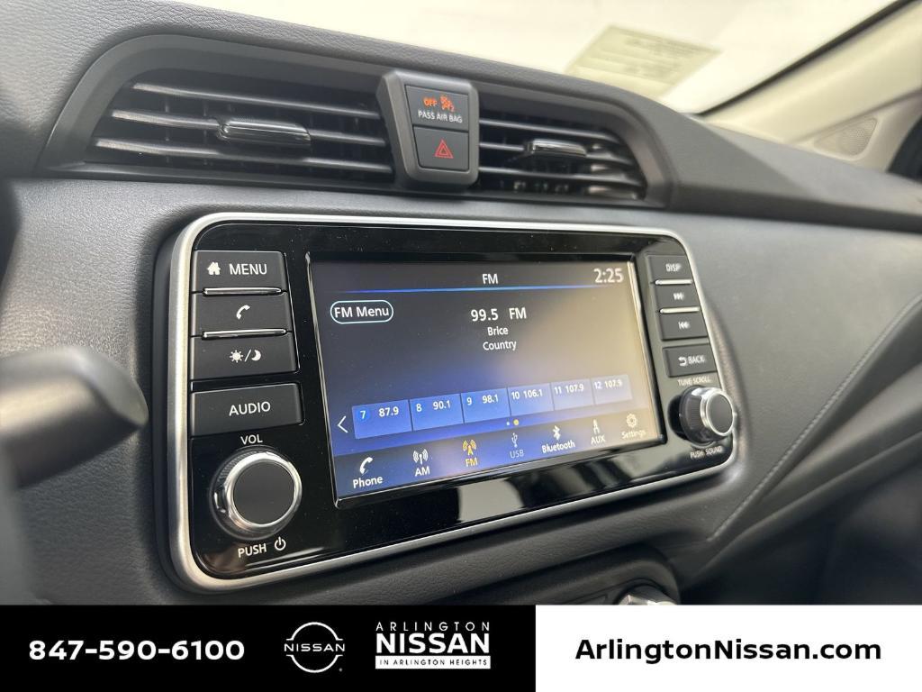 new 2025 Nissan Versa car, priced at $20,417