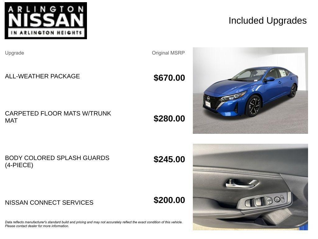 new 2025 Nissan Sentra car, priced at $20,754