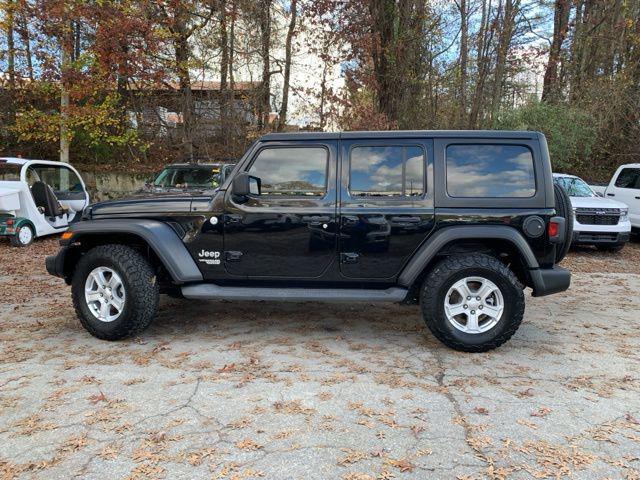 used 2020 Jeep Wrangler Unlimited car, priced at $28,000