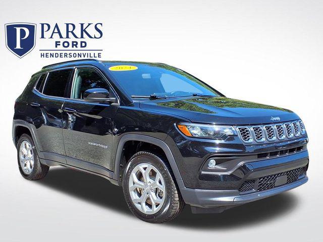 used 2024 Jeep Compass car, priced at $17,809