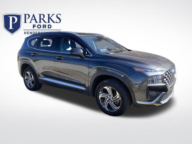 used 2021 Hyundai Santa Fe car, priced at $20,647
