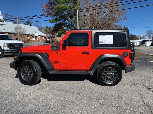 used 2024 Jeep Wrangler car, priced at $33,468