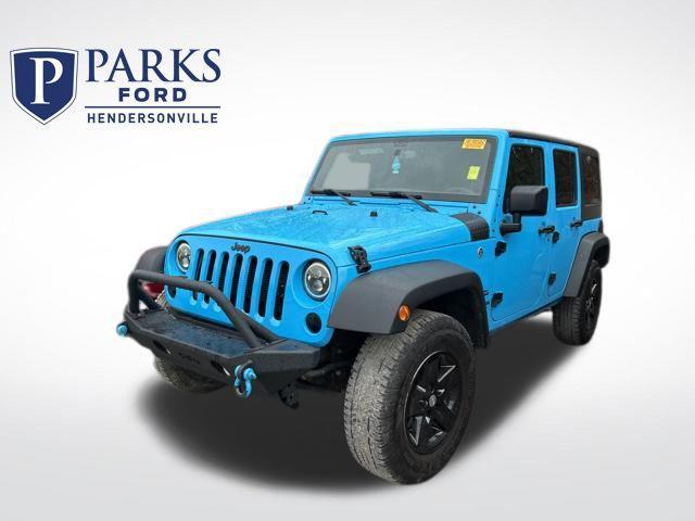 used 2018 Jeep Wrangler JK Unlimited car, priced at $20,877