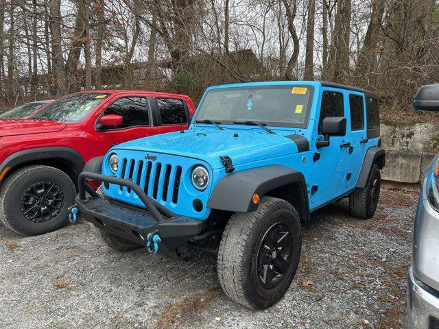 used 2018 Jeep Wrangler JK Unlimited car, priced at $20,877