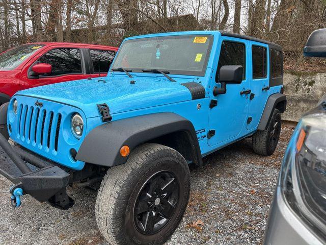 used 2018 Jeep Wrangler JK Unlimited car, priced at $20,877