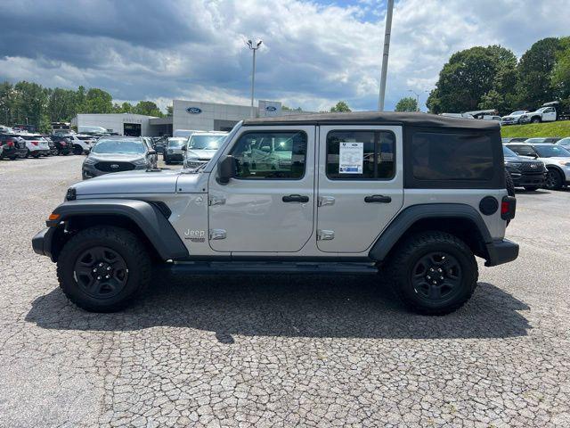 used 2020 Jeep Wrangler Unlimited car, priced at $24,499