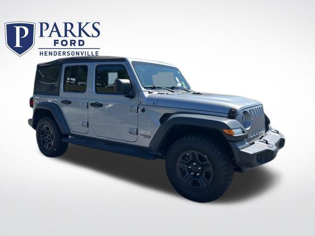 used 2020 Jeep Wrangler Unlimited car, priced at $21,877