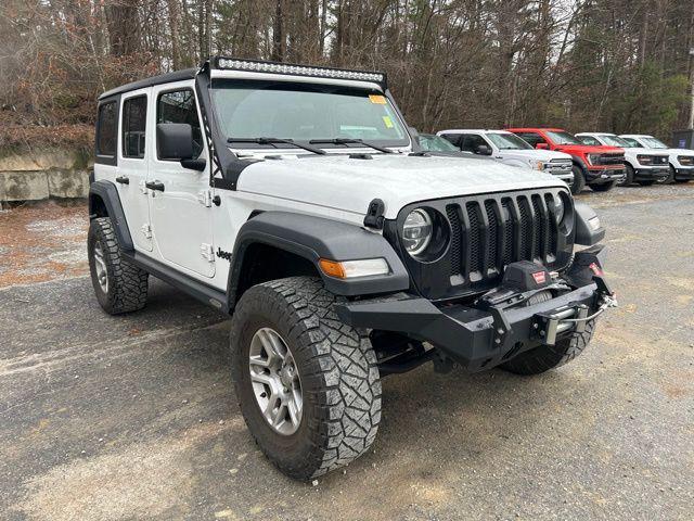 used 2020 Jeep Wrangler Unlimited car, priced at $28,347