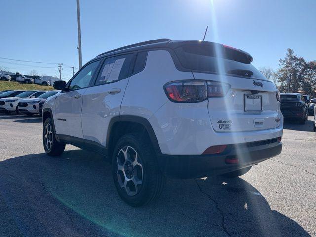 used 2022 Jeep Compass car, priced at $23,976