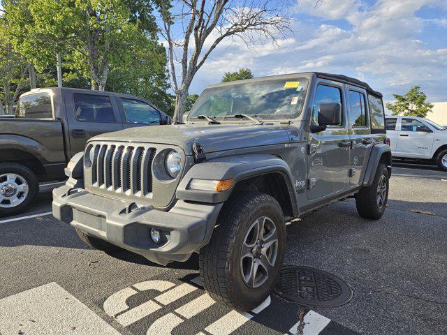 used 2018 Jeep Wrangler Unlimited car, priced at $22,854