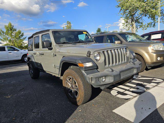 used 2018 Jeep Wrangler Unlimited car, priced at $22,854