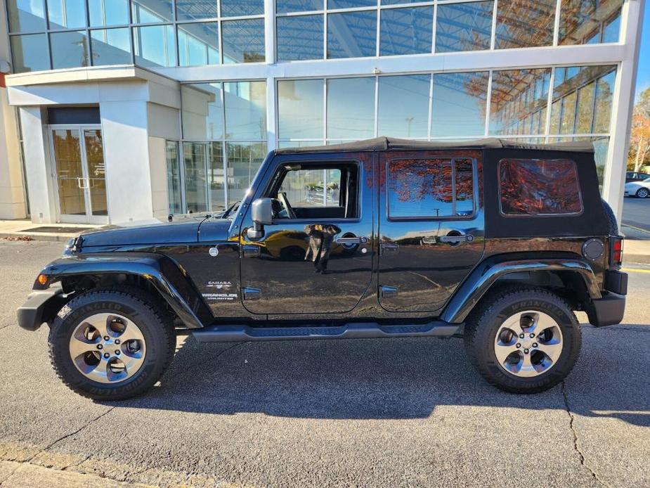 used 2016 Jeep Wrangler Unlimited car, priced at $21,850