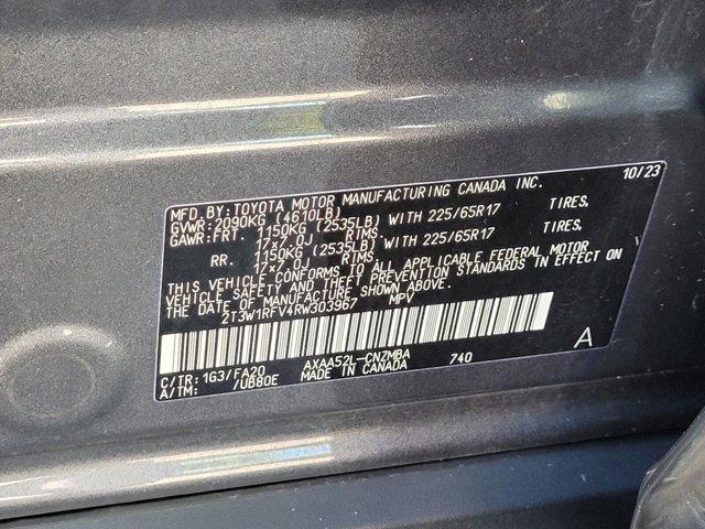 used 2024 Toyota RAV4 car, priced at $30,129