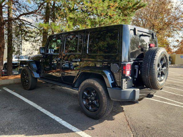 used 2015 Jeep Wrangler Unlimited car, priced at $15,242