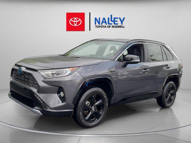 used 2020 Toyota RAV4 Hybrid car, priced at $27,937
