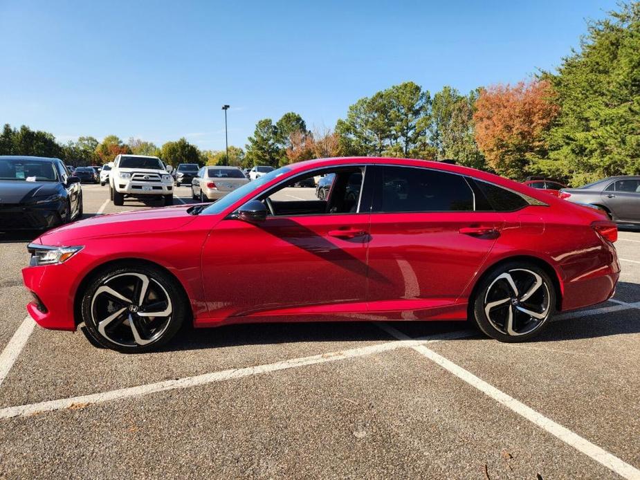 used 2021 Honda Accord car, priced at $24,046