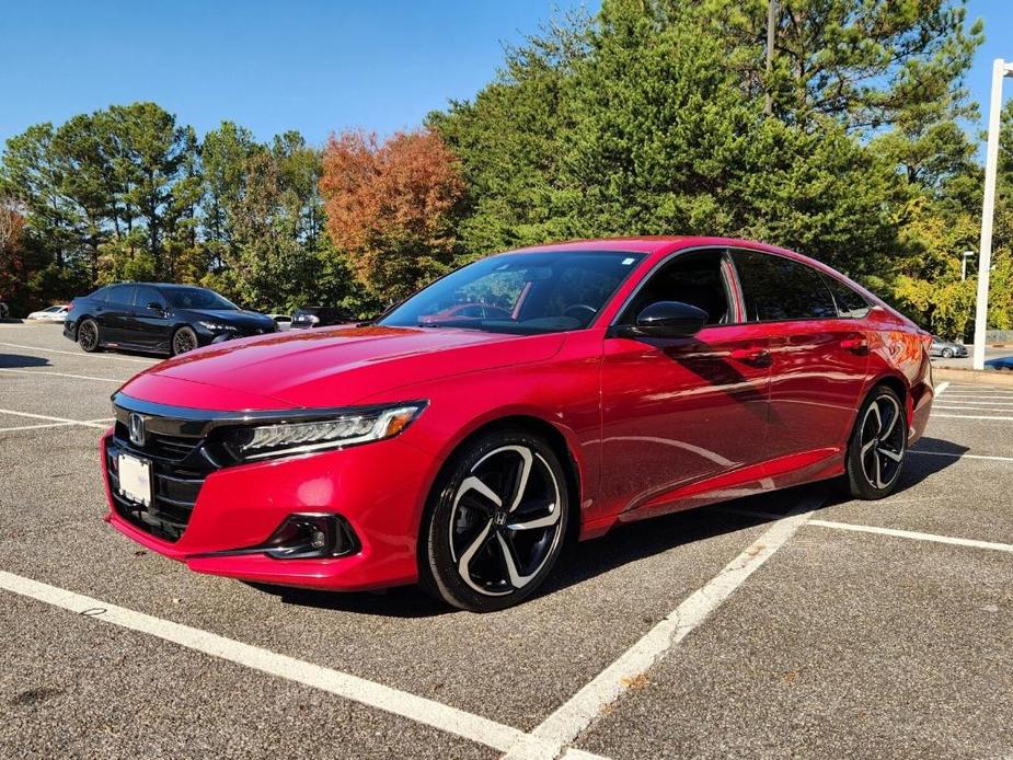 used 2021 Honda Accord car, priced at $24,046