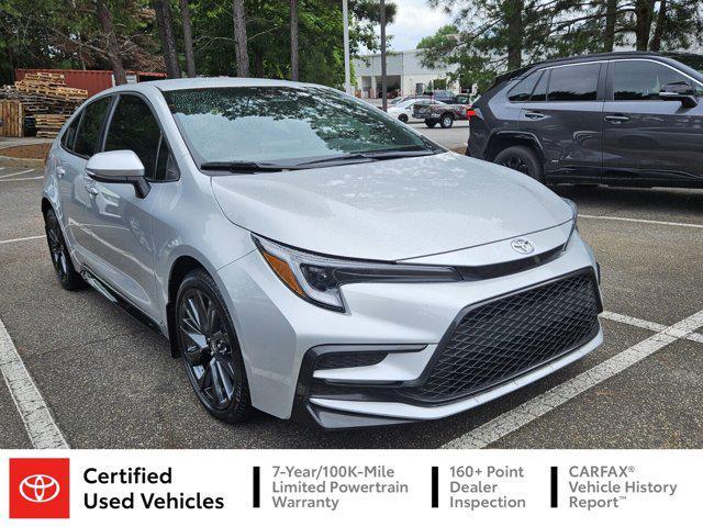 used 2024 Toyota Corolla car, priced at $24,638
