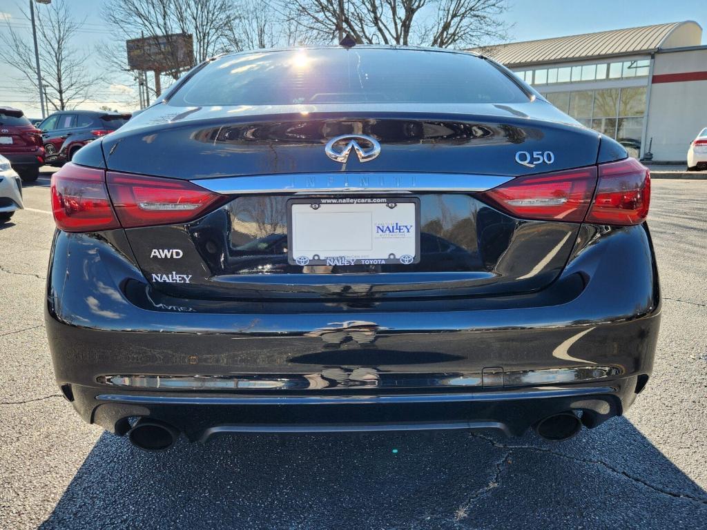 used 2018 INFINITI Q50 car, priced at $19,991