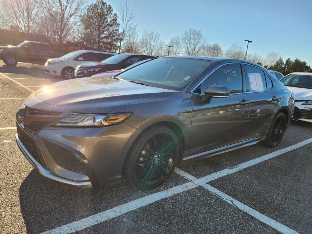 used 2021 Toyota Camry car, priced at $29,437