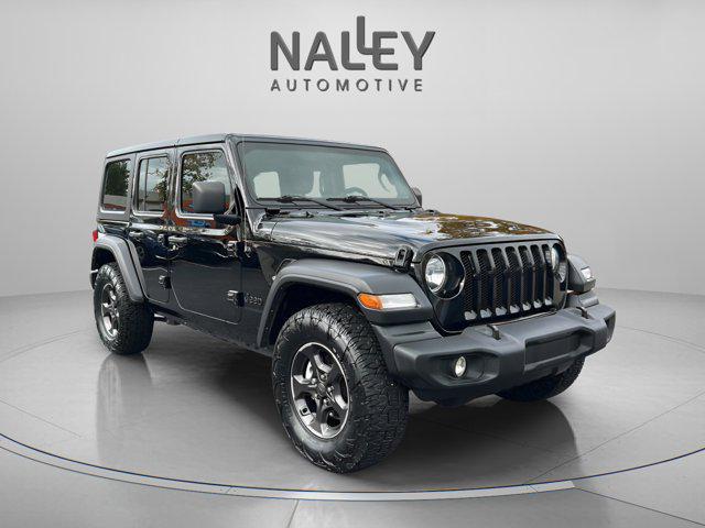 used 2023 Jeep Wrangler car, priced at $27,289