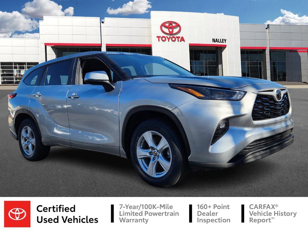 used 2023 Toyota Highlander car, priced at $32,836