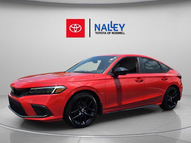 used 2022 Honda Civic car, priced at $24,191