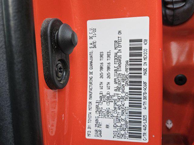 used 2023 Toyota Tacoma car, priced at $49,122