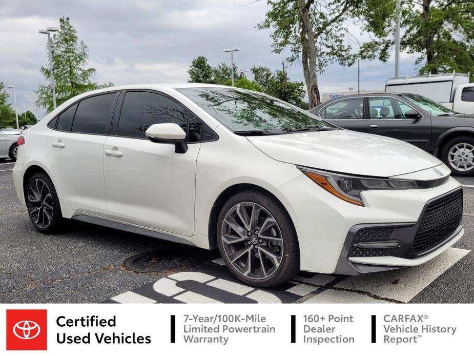 used 2021 Toyota Corolla car, priced at $21,393